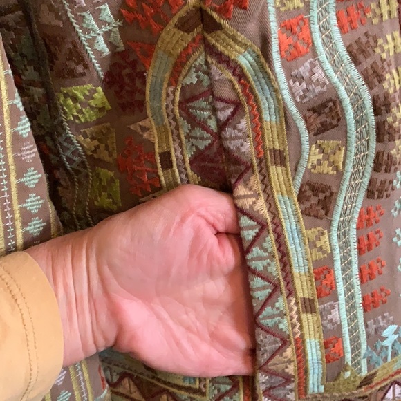 Southwestern Embroidered Jacket 8P - Picture 6 of 11